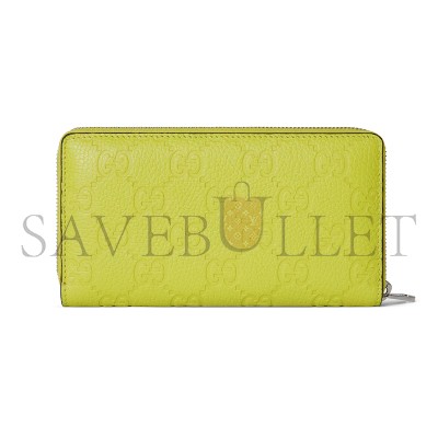 GUCC IMPRINT ZIP AROUND WALLET ‎835003 (19*10.5*2.5cm)